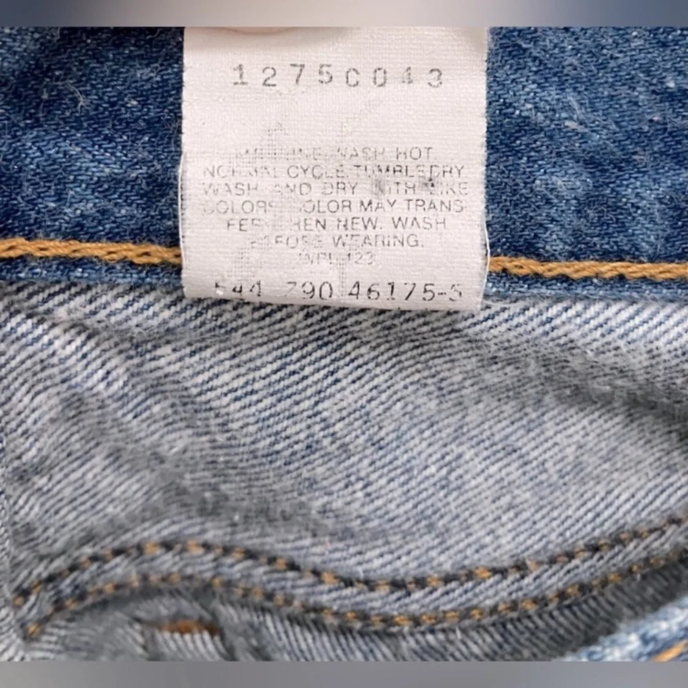 Authentic Vintage Levi’s 17501 High Rise Jeans | USA Made | Button Fly